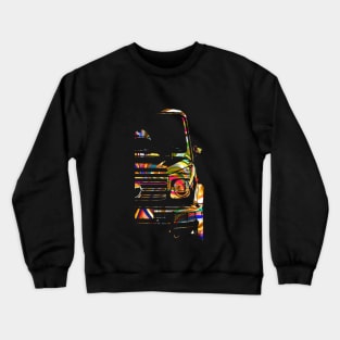 G wagon abstract colorful Crewneck Sweatshirt